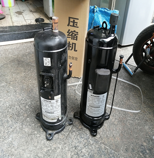 环江中央空调压缩机的更换维修